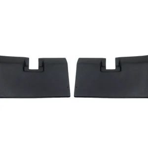 1969-1972 C3 Corvette Rear Roof Panels with Molded Rear Window Latch Cutouts – BLACK - CA #413220