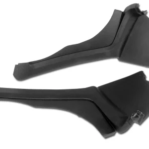 1969-1973 C3 Corvette Interior Rear Quarter Panel Trim – BLACK - Coupe – CA #427920