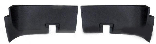 PANEL-REAR ROOF INNER-UNPAINTED BLACK GRAINED PLASTIC-COUPE-USA-PAIR-69-72 (#EC141UP)