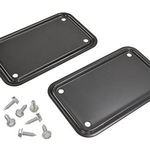 1963 - 1982 Corvette Rear Body Mount Access Covers - By Rear Wheel With Screws. #CD1128
