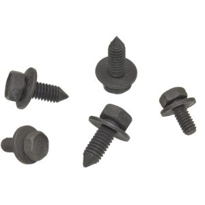 1968 - 1976 Bonnet / Hood Support Rod Mounting Bolts. – 5 Pieces #463023