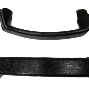 1969-1977 -A PAIR OF C3 CORVETTE INSIDE INTERIOR BLACK DOOR PULL HANDLES #EC287 010black