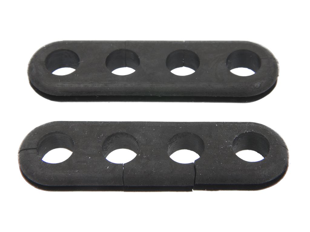 1956 - 1982 Ignition Shield Spark Plug Wire Grommets (Set of 2) #471141 - Image 3