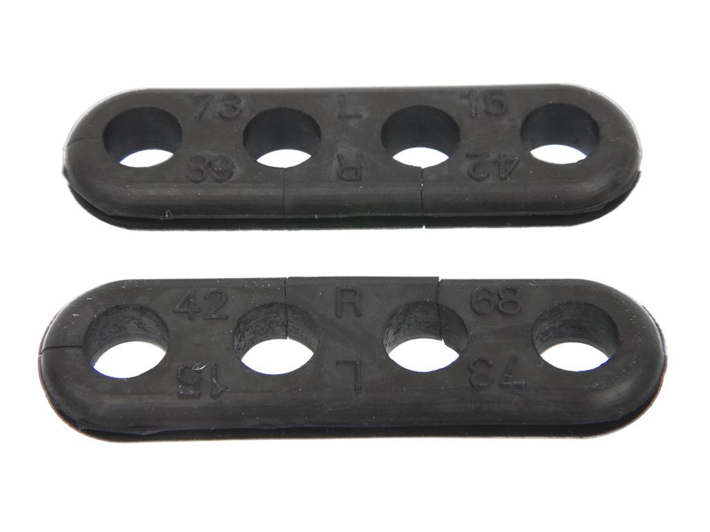 1956 - 1982 Ignition Shield Spark Plug Wire Grommets (Set of 2) #471141