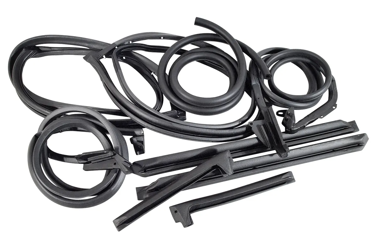 1973-1977 C3 Corvette Weatherstrip Kit - Body Coupe 77 Early 9 Piece - USA - #23733