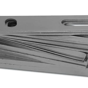 1963-1982 Corvette 16 Piece Slotted Trailing Arm Alignment Shim Kit - Steel – CA #22356