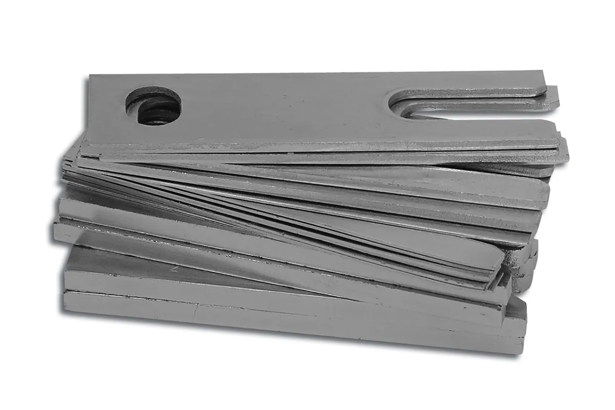 1963-1982 Corvette 16 Piece Slotted Trailing Arm Alignment Shim Kit - Steel – CA #22356