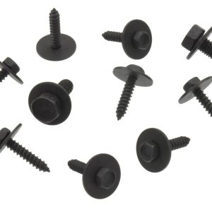 1997 - 2004 Corvette Front Spoiler / Air Deflector Mounting Screws 10 Pieces. #335054