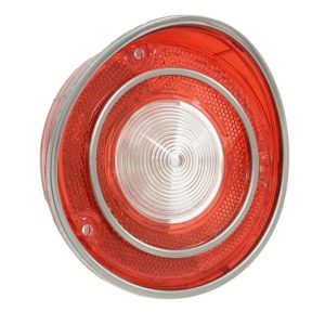 1970- 1971 C3 Corvette Tail Light Lens – Turning Indicator / Reversing Light Lens. #493056