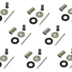 1968-1982 C3 Corvette Luggage Rack Hardware Kit. 6 & 8 Hole Stainless Steel. #103060