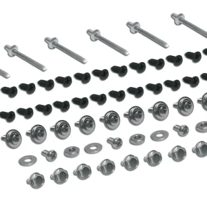 1968 -1972 C3 Corvette Rear Storage Area Compartment Hardware Screw Set. -#K1125