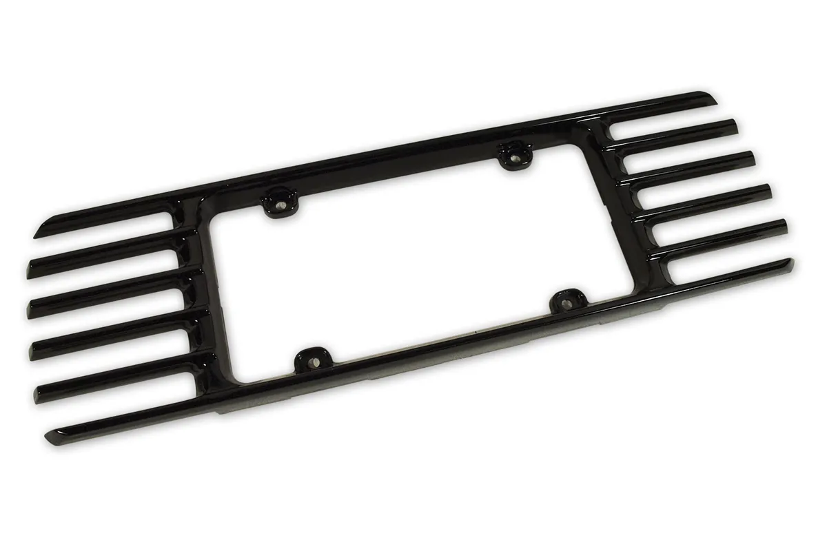 1997-2004 C5 Corvette Rear License Plate Frame Phantom – Gloss Black - #25665