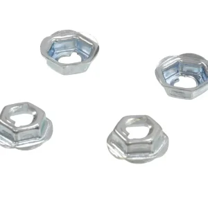 1968- 1969 Corvette Front Parking Lamp / Light Mount Speed Nuts - 4 Pieces. #343016