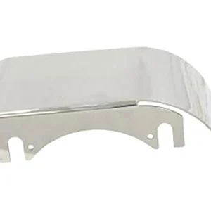 1963-1976 Air Conditioning Compressor Pulley Shield Polished Stainless Steel. #453089