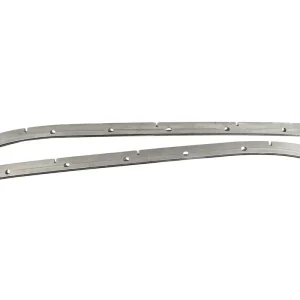 1969-1982 CORVETTE SIDE WINDOW OUTER TRIM MOLDINGS - PAIR - STAINLESS STEEL #46823