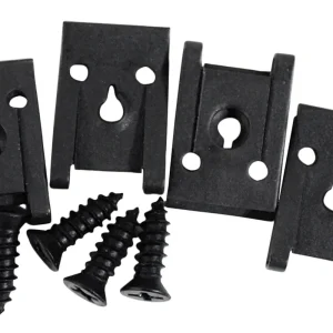 1968-1977 C3 Corvette Petrol Fuel Door / Gas Lid Bezel Screw Set. 8 Piece – CA #K1133
