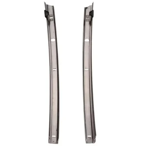 1968-1976 C3 Corvette Windscreen Front Pillar Post Weatherstrip Retainers with Clips – Pair. #333094