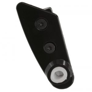 1979-1982 C3 CORVETTE Left Hand, BLACK T-Top Rear Mount Plate with Switch. #E4213L