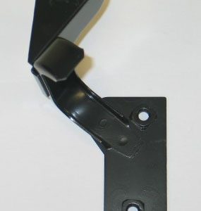 1976 Late -1978 C3 CORVETTE UPPER, LEFT RADIATOR / FAN SHROUD SUPPORT BRACKET. #E9970L
