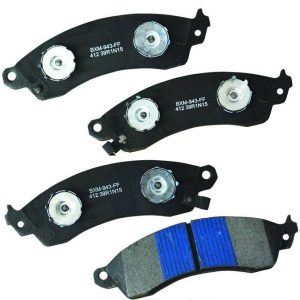 1988-1996 C4 Corvette Premium Semi-Metallic FRONT Brake Pads – BENDIX.  CD1147